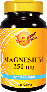 MAGNEZIJUM 250mg Natural Wealth