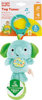 Hračka na C-krúžku Tug Tunes, slon - 0m+ Bright starts