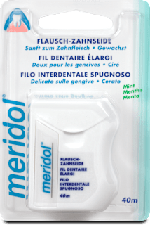 Zahnseide Flausch gewachst meridol