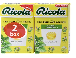 Caramelle Melissa Limoncella confezione doppia Ricola