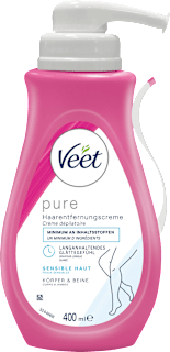 Haarentfernungscreme  Körper&Beine Pumpspender sensitiv Veet