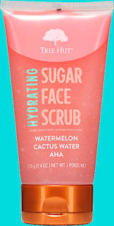 Exfoliant pentru față cu pepene verde și cactus Tree Hut