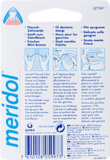 Zahnseide Flausch gewachst meridol