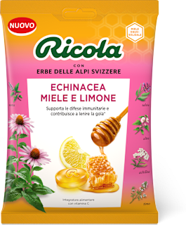 Caramelle Echinacea miele e limone in busta Ricola