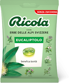 Caramelle all’eucaliptolo in busta Ricola
