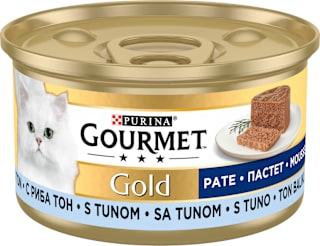 Hrană umedă pentru pisici cu ton  Purina Gourmet