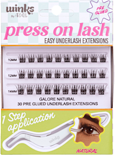 Winks set gene false individuale Press On Lash Natural ARDELL