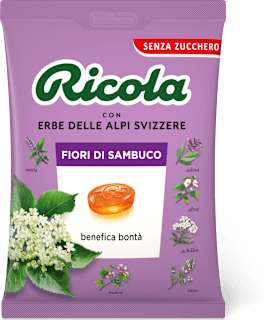 Caramelle ai fiori di sambuco in busta Ricola