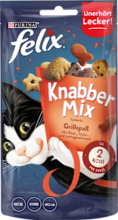 Katzenleckerli Knabber Mix Grillspaß Felix