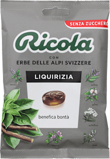 Caramelle alla liquirizia in busta Ricola