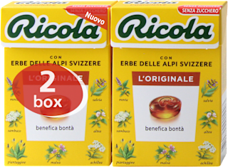 Caramelle L'Originale confezione doppia Ricola