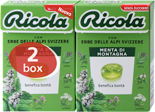 Caramelle Menta di Montagna confezione doppia Ricola