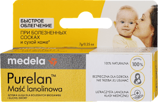 Maść lanolinowa na brodawki i suchą skórę Medela
