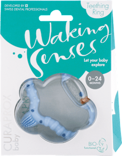 Obroček za grizenje Moder CURAPROX