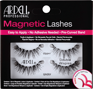 Künstliche Wimpern Magnetic Lashes Double Wispies + Wimpern Applikator (1 Paar) ARDELL