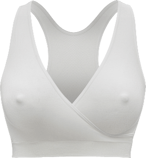 Schwangerschafts- und Still-Bustier Gr. L Keep Cool weiß Medela