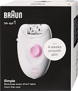 Simple Silk-epil 1 električni epilator SE-1000 Braun