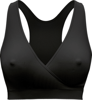 Schwangerschafts- und Still-Bustier Gr. XL Keep Cool schwarz Medela