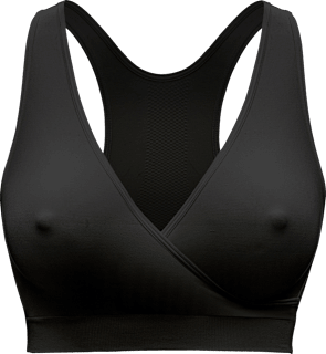 Schwangerschafts- und Still-Bustier Gr. L Keep Cool schwarz Medela