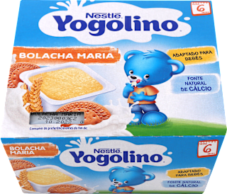 Yogolino mliječni desret s keksom, 6+mj. Nestlé