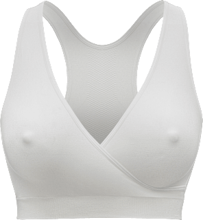Schwangerschafts- und Still-Bustier Gr. XL Keep Cool Sleep, weiß Medela