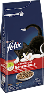 Trockenfutter Katze Countryside Sensations Rind, Huhn & Gemüse Felix