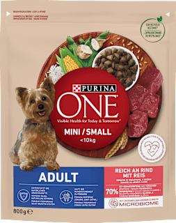 Mini Adult granule pro psy hovězí PURINA ONE