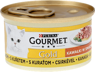 Mokra karma dla kotów dorosłych Sauce Delights, kurczak Purina Gourmet