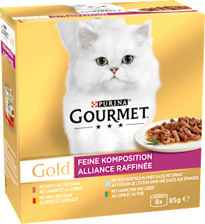 Nassfutter Katze Gold Feine Komposition Purina Gourmet