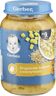 Obiadek krupniczek drobiowy z warzywami  Gerber