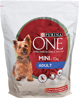Hrană uscată pentru câini cu vită şi orez PURINA ONE