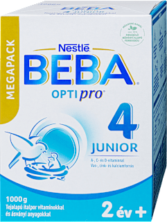 OPTIPRO 4 JUNIOR Tejalapú italpor vitaminokkal és ásványi anyagokkal 2év+ BEBA