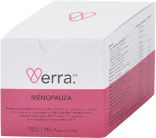 Prémiový vitamínový komplex Menopauza Verra