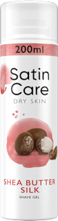 Dry Skin gel na holení Shea Butter Silk Satin Care
