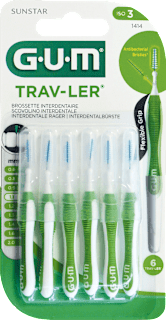 Interdentalbürsten Trav-ler ISO 3 GUM