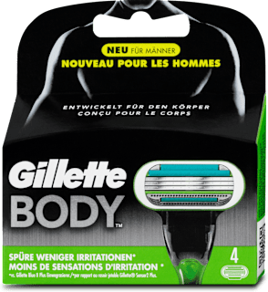 Gillette Body Rasierklingen Gillette