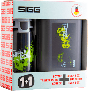 Brotdose und Flasche Set VIVA anthrazit 2tlg SIGG