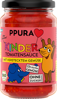 Tomatensauce mit Gemüse für Kinder PPURA