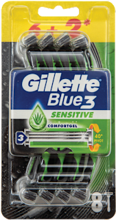 Blue3 Sensitive jednokratni brijači Gillette