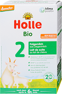 Bio 2-es kecsketej alapú anyatej-kiegészítő tápszer 6 hónapos kortól  Holle