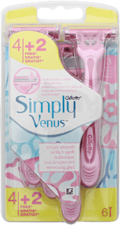 Rasoio da donna usa e getta 3 lame Venus Simply Gillette Venus