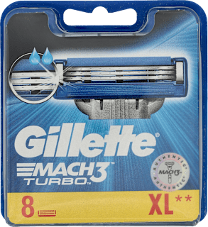 Wkłady do maszynki Mach3 Turbo Gillette