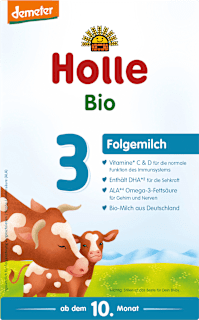 Folgemilch 3 ab dem 10. Monat Holle