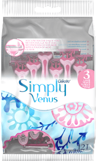 Damski brivnik za enkratno uporabo Simply Venus Gillette Venus