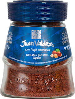 Cafea solubilă cu aromă de alune de pădure Juan Valdez
