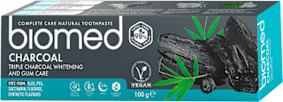 Zubná pasta Charcoal biomed