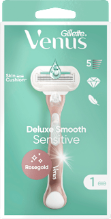 dámský holicí strojek Extra Smooth Sensitive Rosegold Gillette Venus