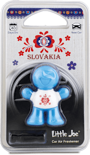 Vôňa do auta Little Joe 3D Slovakia New Car  Little Joe