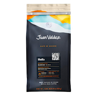 Huilla cafea boabe Juan Valdez