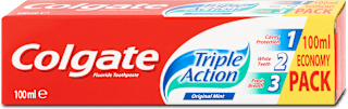 Pastă de dinți Triple Action Colgate
